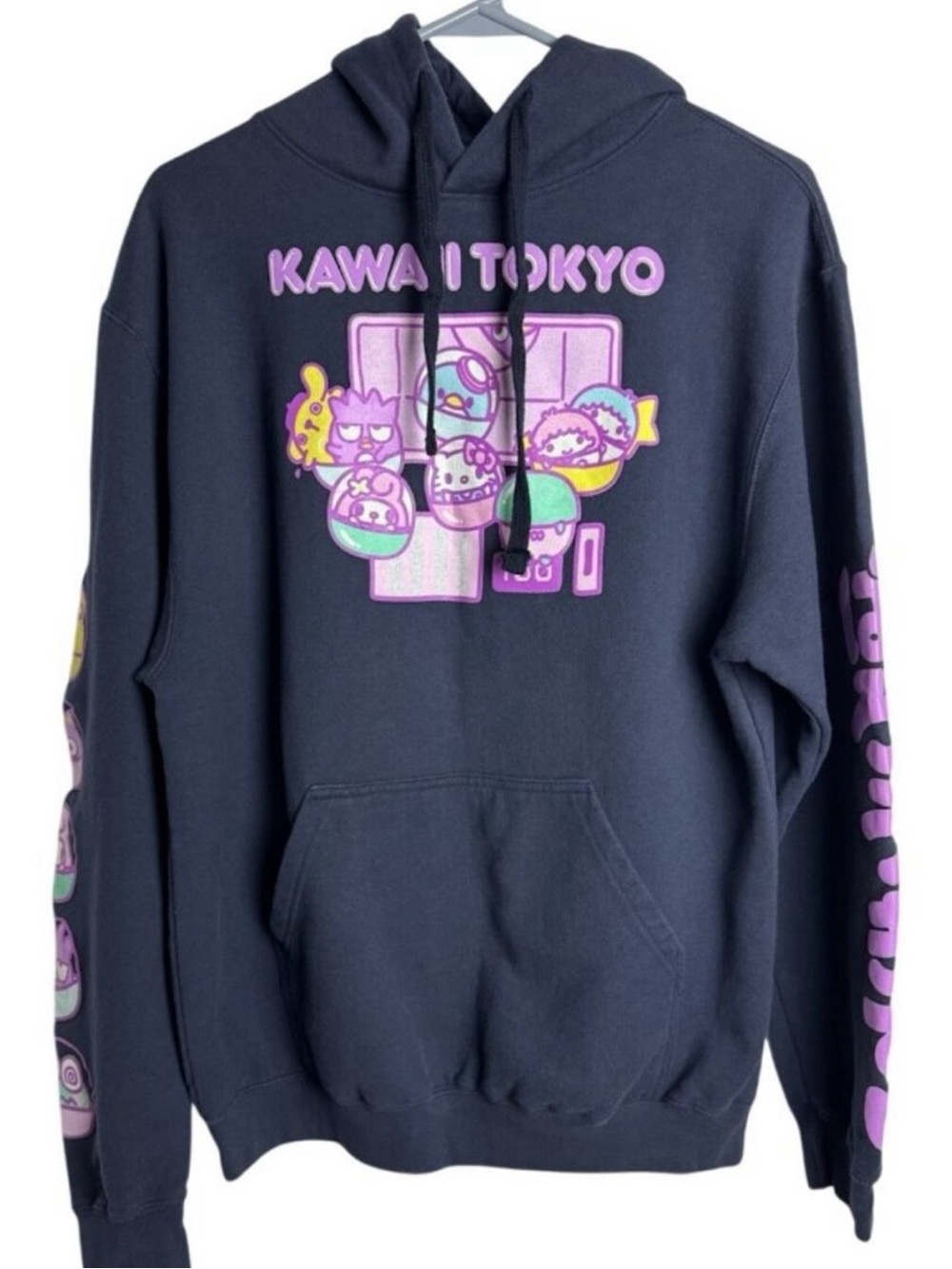 Sanrio Hello Kitty Friends Kawaii Tokyo Hoodie Sweatshirt Womens Size M BoxLunch
